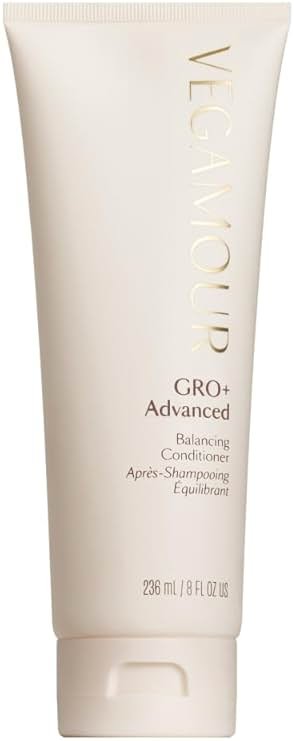 VEGAMOUR GRO+ Advanced Balancing Conditioner | Hydrates the Scalp, Nourishes and Softens Hair | For Severe Signs of Thinning | Color Safe, Vegan, Cruelty-Free, Formulated Without Silicones (8 Fl Oz) - Product Image