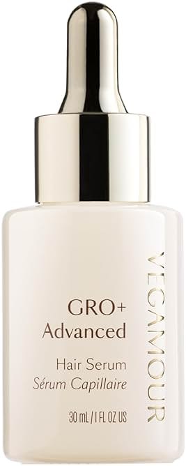 VEGAMOUR GRO+ Advanced Hair Serum | Improves Hair Density, Reduces Shedding and Promotes a Balanced Scalp | For Severe Signs of Thinning | Formulated Without Fragrance, Vegan, Cruelty-Free - Product Image