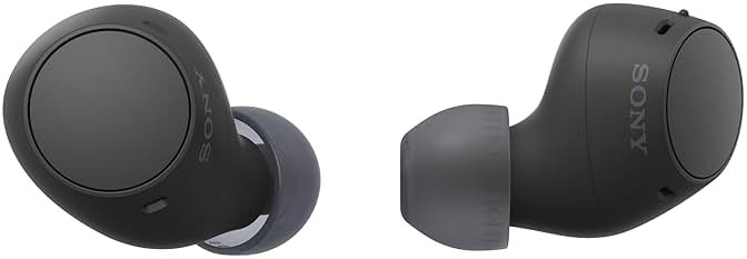 Sony WF-C510 Truly Wireless in-Ear Bluetooth Earbud Headphones with up to 22-Hour Battery, Multipoint-Connection, Mic and IPX4 Water Resistance, Black - Product Image