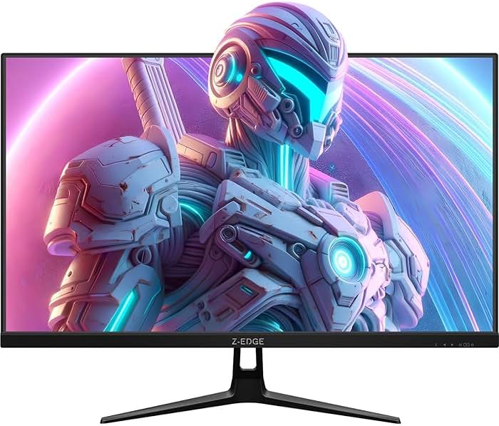 Z-Edge 27-inch Gaming Monitor QHD 2560 x 1440 2K, 180Hz Refresh Rate, 1ms MPRT, UG27QF Fast IPS Computer Monitor with Crosshair, HDMI 2.0x2, DP 1.4x2 - Product Image
