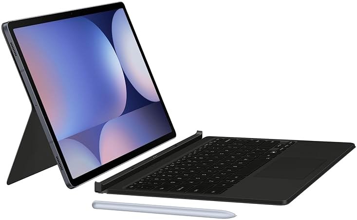 SAMSUNG Galaxy Tab S10+ Book Cover Keyboard AI Key, Detachable Platform, PC-Like Experience, Adjustable Viewing Angles, Wireless Keyboard Sharing, US Version, Black - Product Image
