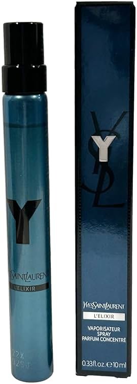 Yves Saint Laurent Y ELIXIR MEN YSL L'ELIXIR Travel Spray Perfume MEN 10 ml / 0.33 Fl Oz - Product Image