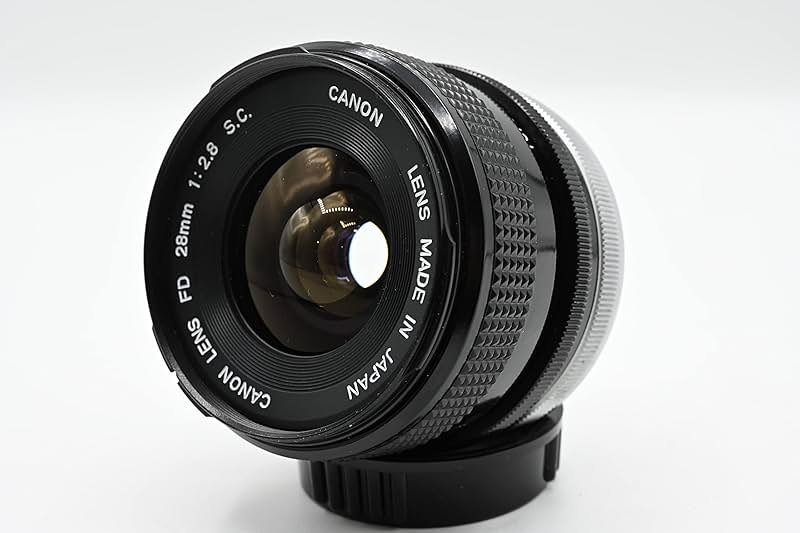 Canon 28mm f/2.8 1:2.8 SC (Super Spectra Coating) FD Breech Mount Wide Angle Lens (Renewed) - Product Image