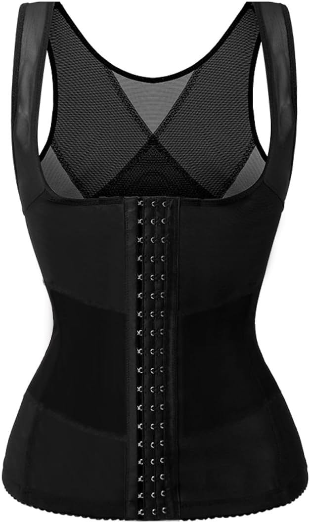 SHAPSHE Waist Trainer for Women Workout Corset Waist Cincher Shapewear Tummy Control Vest Body Shaper Invisible Girdle - Product Image