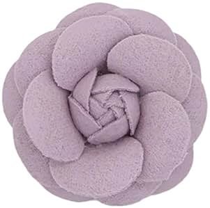 Camellia Hair Clip and Brooch Pin for Women Dainty Flower Broochs Lapel Pins Designer Inspired Camellia Peony Rose Brooches Flower DIY Clothing Shoes Hats Accessories Wedding Party Dance Banquet Dress Suit Ceremony Jewelry Accessories - Product Image
