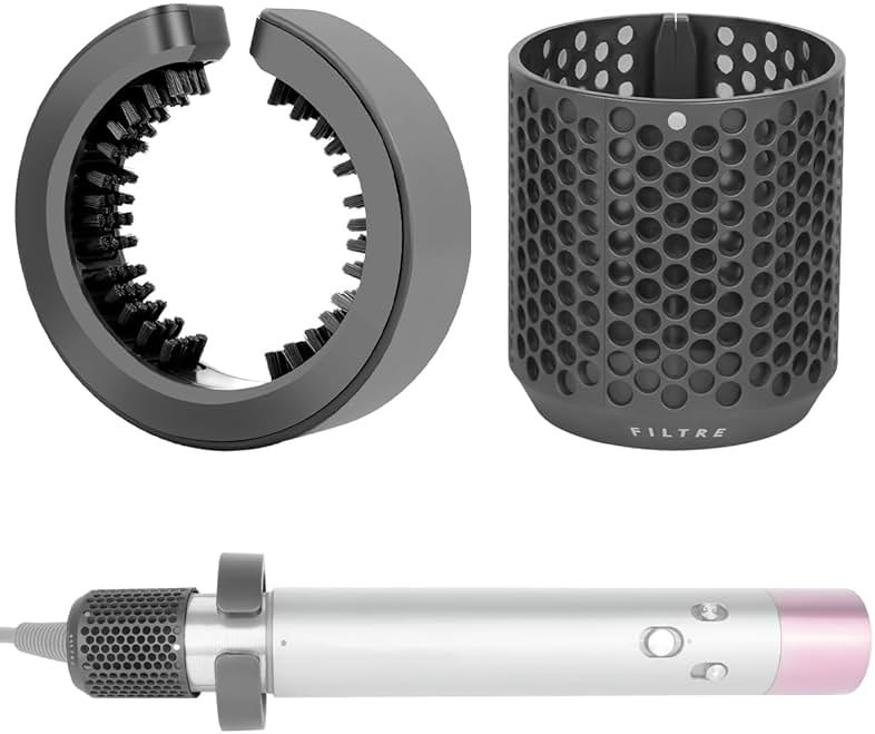 YTCHYYSK Outer Filter Cage Cover Replacement and Cleaning Brush for Dyson Airwrap HS01 HS05 Strainer Magnetic Filter Cover Part no. 969758-06 NO.969760-01 - Product Image