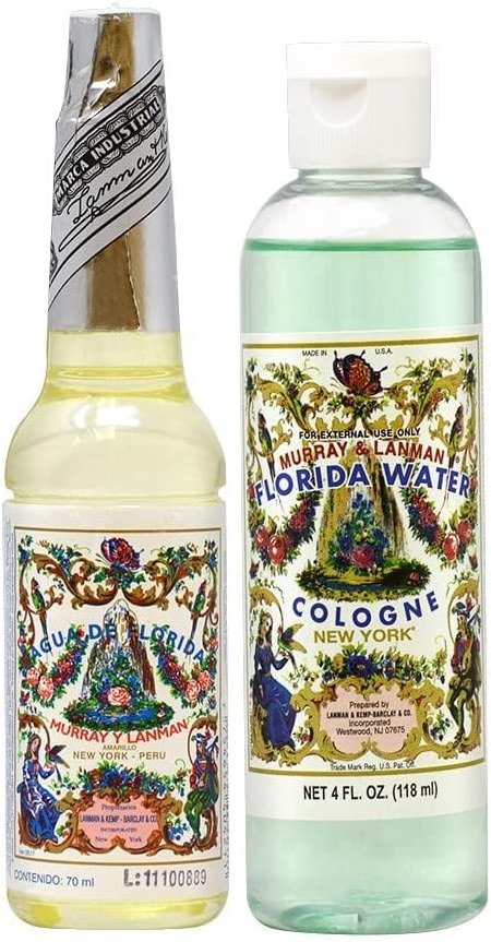 Lanman & Kemp Florida Water 4oz & Agua De Florida Peru 70ml - Product Image