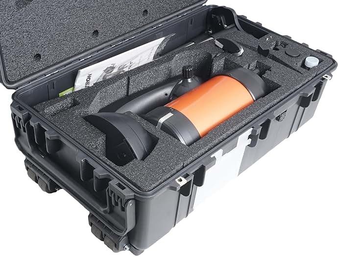 Case Club Case Fits Celestron NexStar 6SE Telescope, including Aperture, Mount, and Tripod. Hard-Shell, Waterproof, Travel Ready - Product Image