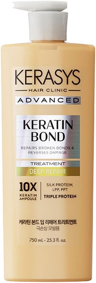 Kerasys Advanced Keratin Bond Treatment 20.2 fl oz / 600 ml (Deep Repair) - Product Image