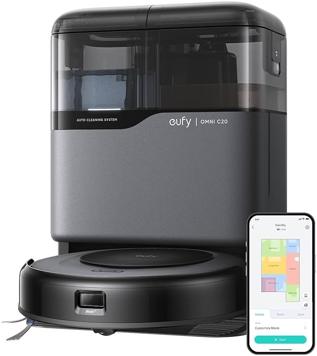 eufy Omni C20 Robot Vacuum and Mop - Product Image