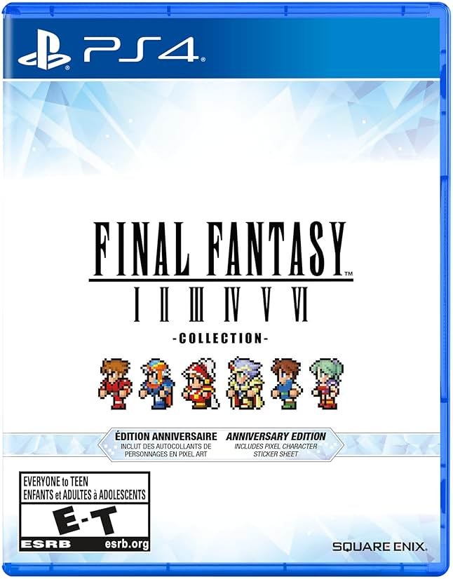 FINAL FANTASY I-VI Collection Anniversary Edition 2024 - ESRB (PS4) - Product Image