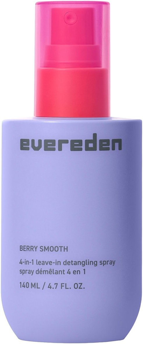 Evereden Kids Detangler Spray | No Silicones, Dermatologist-Tested, EWG Verified | 4-in-1 Leave-In Conditioner for Girls & Curly Hair, Wet or Dry | Vegan, No Sulfates, Paraben or Phthalate - Product Image