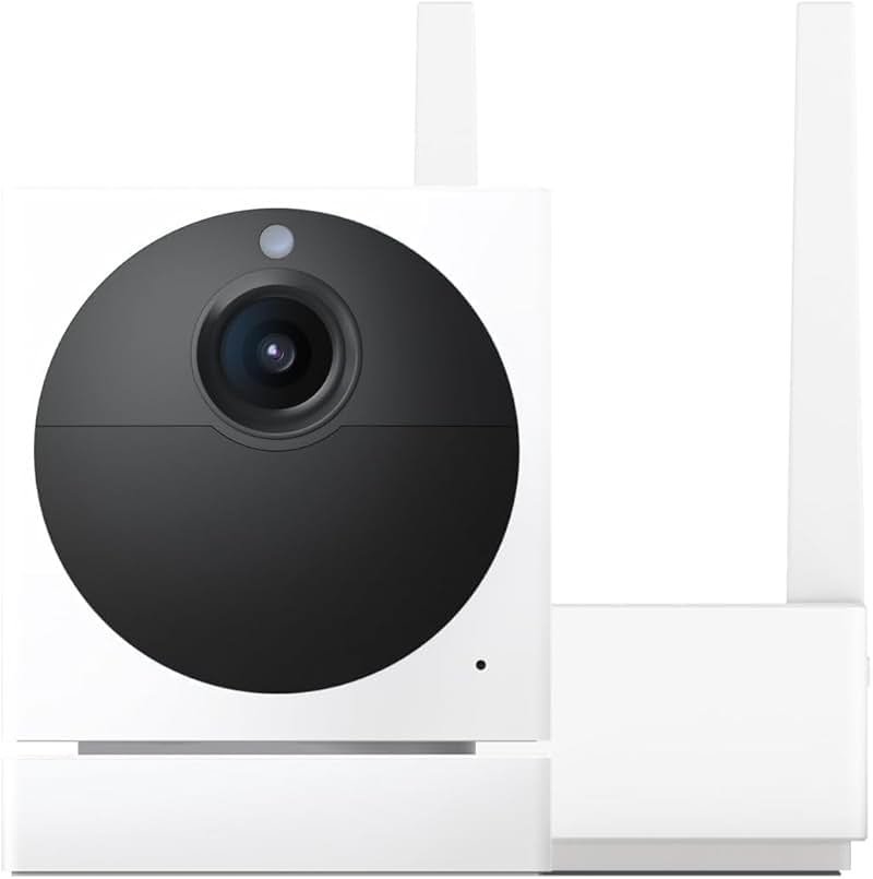 Wyze Cam Outdoor Starter Bundle v2 (1 Camera + Base Station) - 1080p HD Wireless Home Security Camera, Battery-Powered, IP65 Rated, Color Night Vision, 2-Way Audio, Compatible with Alexa & Google - Product Image