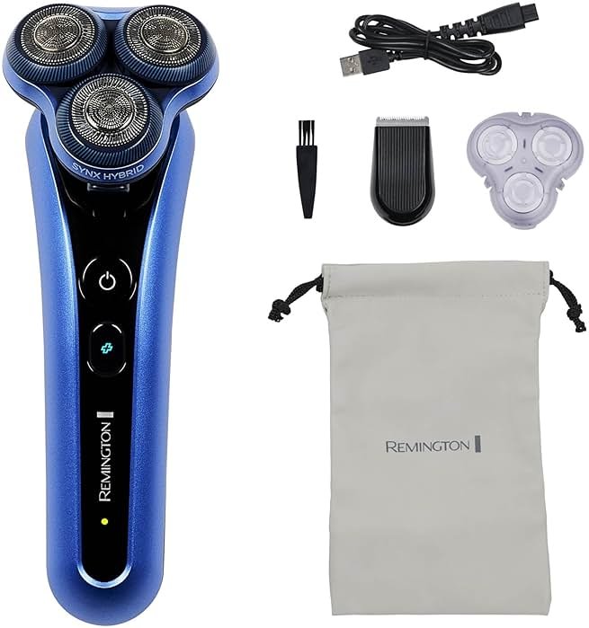 Remington Limitless X7 Shaver for Men, Advanced Performance Foil Rotary Electric Shaver with PivotBall for Sensitive Skin Comfort, 100% Waterproof. - Product Image