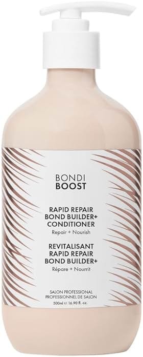 BONDIBOOST Rapid Repair Bond Builder + Conditioner for Damaged Hair [16.90 fl oz], Strengthen + Hydrate + Restores Hair Health with Deep Conditioning Treatment - Product Image