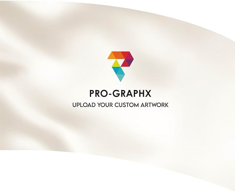 Color Guard Flag - CUSTOM ARTWORK UPLOAD - Practice Flags, Marching Band Flags, Curved Rectangle Indoor Competition, Performance ARC Flag, Vibrant Colors, Made in USA, Durable Polyester Silk (ARC) - Product Image