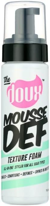𝓣~ 𝓱𝓮 𝓓~ 𝓸𝓾𝔁 Mousse Def Texture Foam to Style,Conditioning For Curly Hair, 7oz (Pack of 1) - Product Image