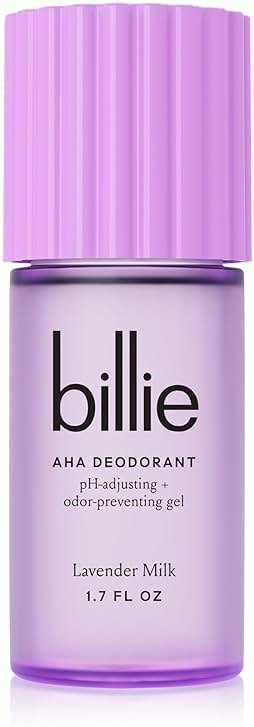 Billie AHA Deodorant 24-hour Odor-Preventing Gel, Aluminum-Free, Lavender Milk, 1.7oz - Product Image