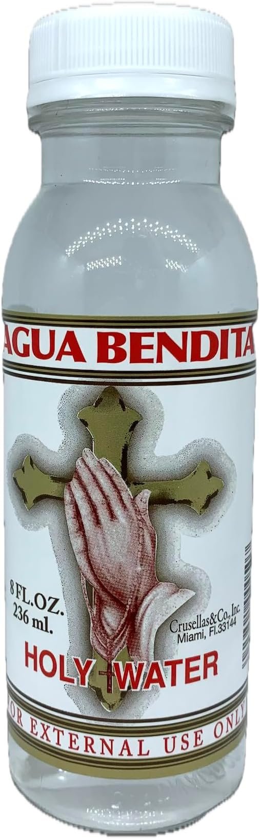 Crusellas Agua Bendita (Holy Water) 8 Fl. Oz. - Product Image