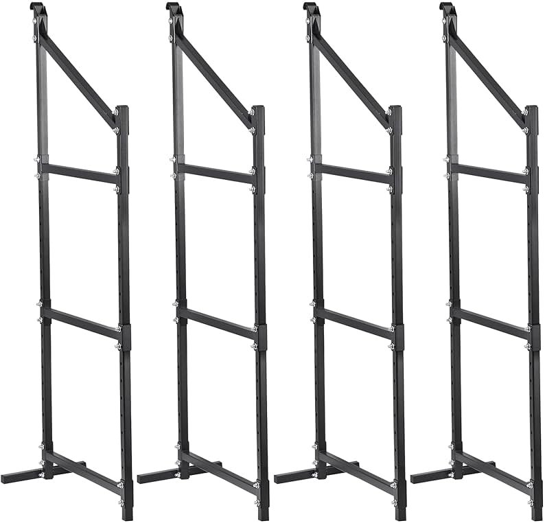 Talustool Shipping Container Shelving Storage Bracket 4Pcs Heavy Duty Cargo Shipping Container Shelf Shelving Brackets Universal - Product Image