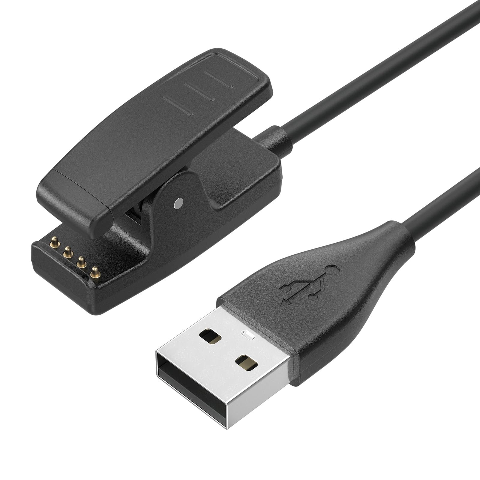 Meliya USB A Charger for Garmin Forerunner 735XT 235 35 64 230 630 645/645 Music, Approach S20/G10, Vivomove HR/Lily/Lily 2 Smart Watch Replacement Charger Charging Clip Cable (3.3FT/1M) - Product Image