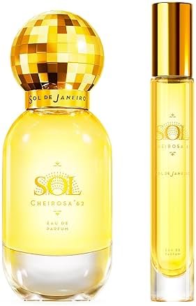 SOL DE JANEIRO Cheirosa '62 Eau de Parfum Duo | Full & Travel Size Perfume Set, Amazon Exclusive - Product Image