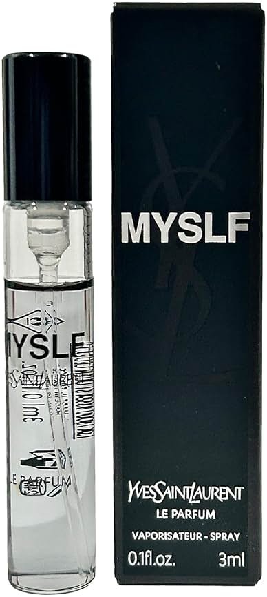 Yves Saint Laurent YSL MYSLF LE PARFUM Men SAMPLE SPRAY Perfume MINI SMALL TRAVEL SIZE 3 ml / 0.1 Fl oz - Product Image