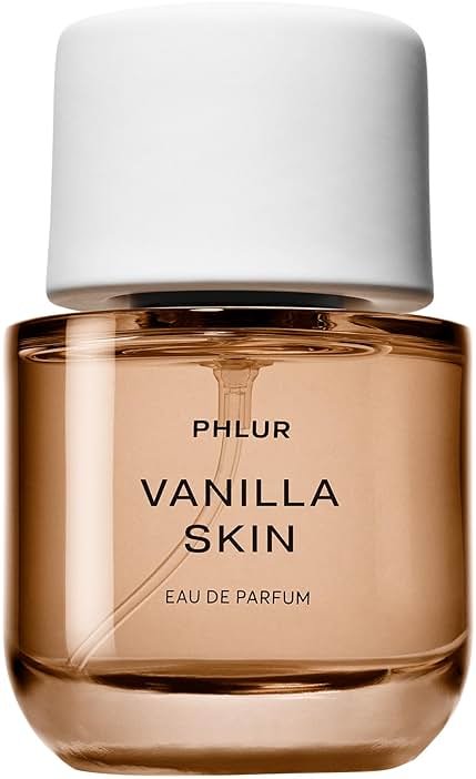 PHLUR Vanilla Skin Perfume for Women & Men, 50 mL – Warm Vanilla Eau de Parfum with Pink Pepper, Pink Apple, Cashmere Wood & Sandalwood Fragrance - Product Image