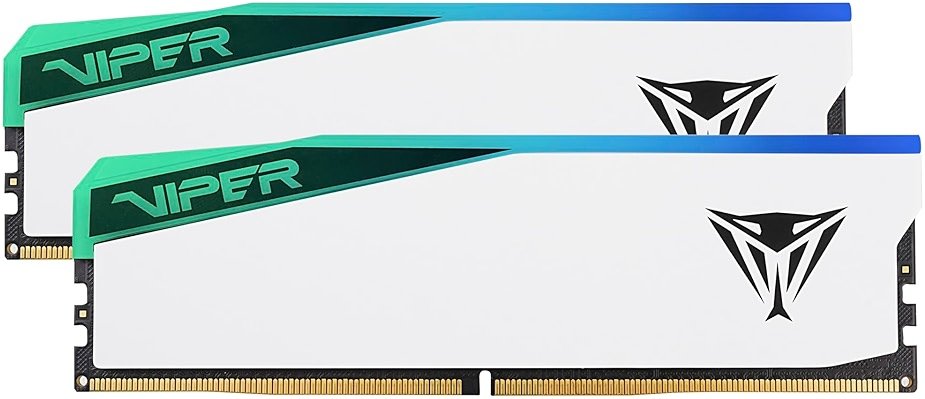 Patriot Memory Viper Elite 5 RGB DDR5 RAM 32GB (2X16GB) 6000MT/s CL30 1.35v UDIMM Desktop Gaming Memory Kit Compatible with Intel XMP/AMD Expo - PVER532G60C30KW - Product Image