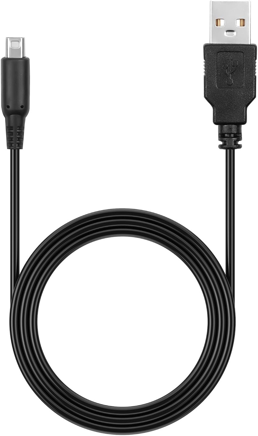 TriverseTech USB Charging Cable Compatible with Nintendo New 3DS XL/New 3DS/3DS XL/3DS/New 2DS XL/2DS XL/2DS/DSi/DSi XL - Product Image