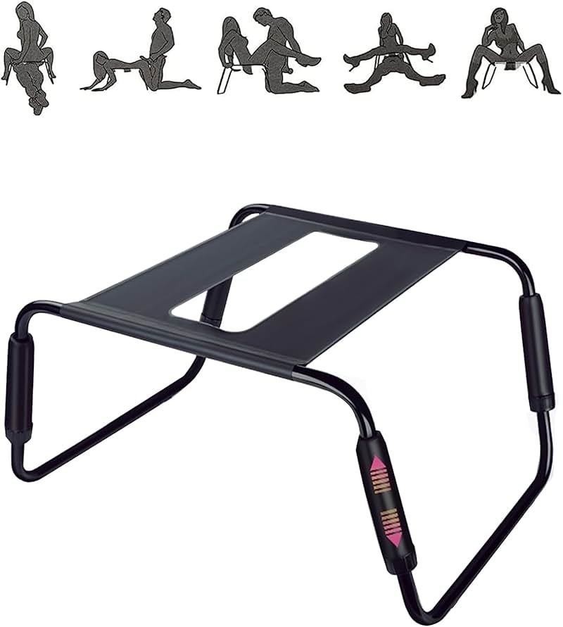 Sex Furniture Sex Chair for Couples for Bedroom Seat Mount Holder Adult Stuff Novelties Fun BDSM Kit Body Positioner Bounce Bench Men Women Swing Position Stool Games Sunglasses UH-092343 - Product Image