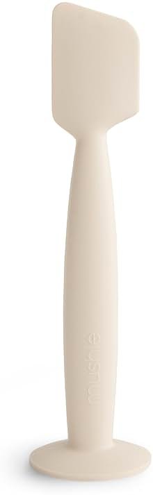 mushie Diaper Cream Applicator Soft Silicone with Suction Base (Shifting Sand) - Product Image
