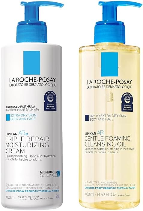 La Roche-Posay Lipikar AP+MAX Triple Repair Moisturizing Body Cream | Face & Body Lotion for Dry Skin with Shea Butter & Niacinamide | Gentle Moisturizer for Very Dry, Rough & Sensitive Skin - Product Image