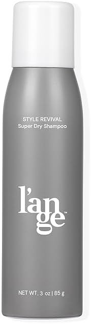 L'ANGE HAIR Style Revival Super Dry Shampoo Spray | Volumizing Spray with No White Residue | Long-Lasting Oil Control with Fresh Scent | Color Safe Dry Shampoo for Women & Men, 3 oz - Product Image