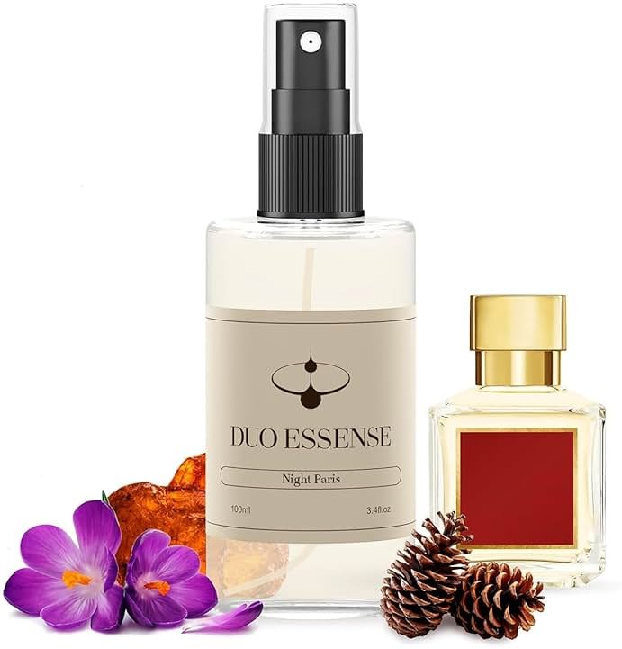 Duo Essense - Inspired by Bac. Rouge 540 - Night Paris - Unisex Perfume - Fragrance 3.4 Fl Oz / 100 ml - Product Image