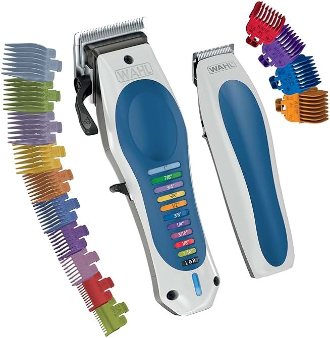 Wahl Lithium Ion Color Pro Rechargeable Cordless Hair Clippers for Men with Smart Charge Technology and Battery Hair Trimmer for Convenient at Home Haircutting & Touch Ups - Model 3026594 - Product Image