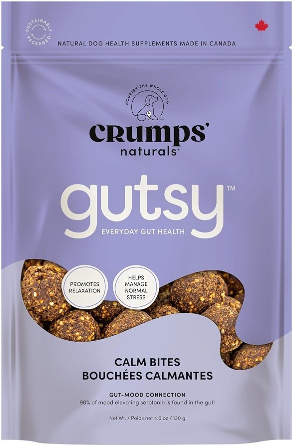 Crumps' Naturals Gutsy-Calm Bites 4.6oz/130g, Dog Treats, Supplements - Product Image