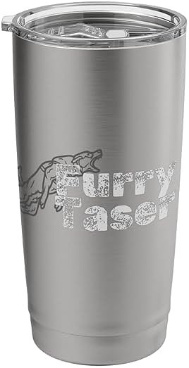 Furry Taser Stainless Steel Insulated Tumbler - Product Image