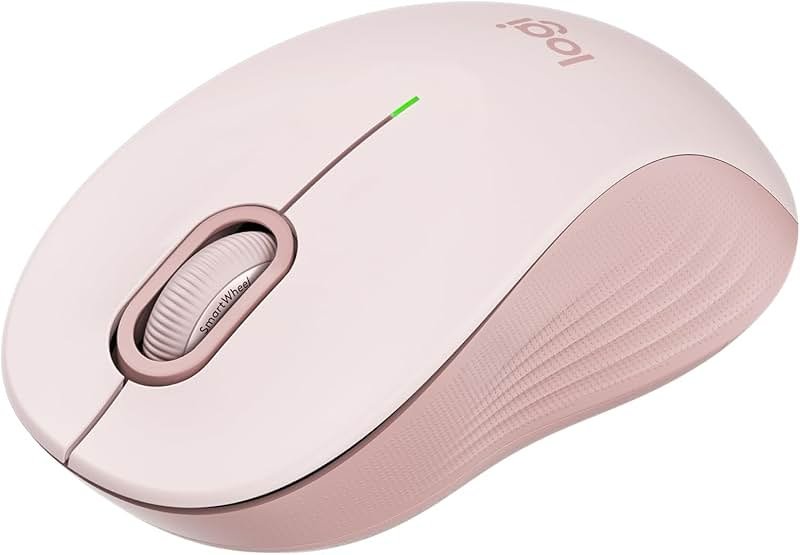 Logitech Signature M550 Wireless Mouse - for Small to Medium Sized Hands, 2-Year Battery, Silent Clicks, Bluetooth, Multi-Device Compatibility - Rose (Renewed) - Product Image