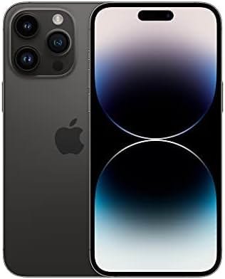 Apple iPhone 14 Pro Max, 256GB, Space Black - Locked to Cricket (Renewed) - Product Image
