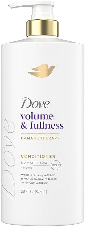 Dove Conditioner Volume & Fullness for Fine, Thin Hair with Bio-Protein Care Technology and Biotin 28 Fl Oz - Product Image