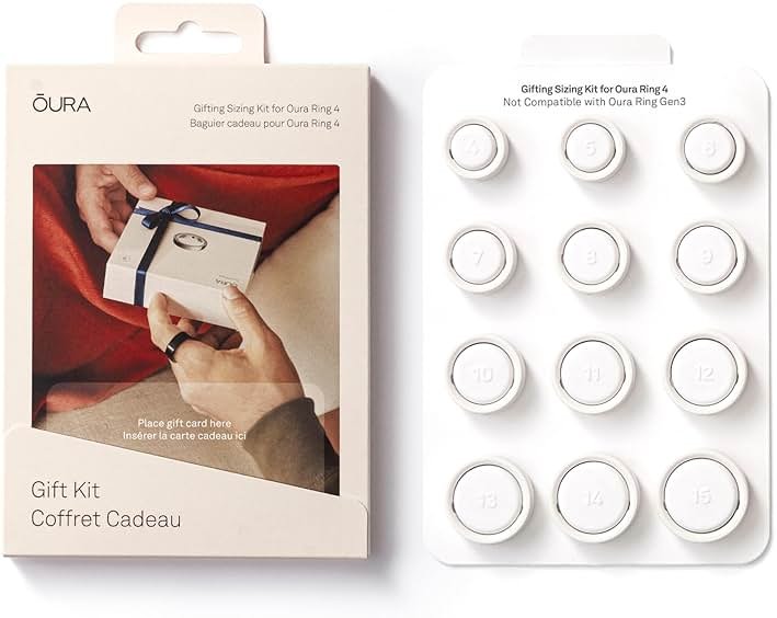 Oura Ring 4 Gifting Sizing Kit - Unique Sizing - Give The Gift of Health - Product Image
