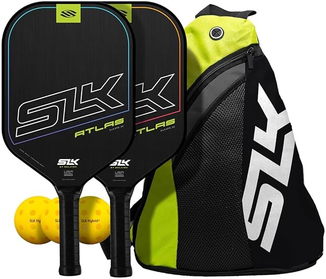 Selkirk Sport SLK Pickleball Paddles Set of 2 | Designed in The USA | Choose The SLK Neo Graphite, SLK Neo Fiberglass Pickleball Set or SLK Atlas Pickleball Bundle - Product Image