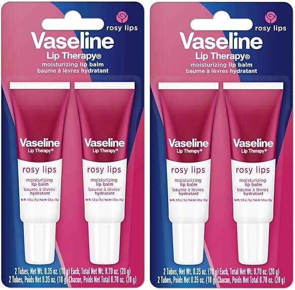 Vaseline Lip Therapy Rosy Lips Moisturizing Lip Balm - Twin Pack (2-Pack) - Product Image