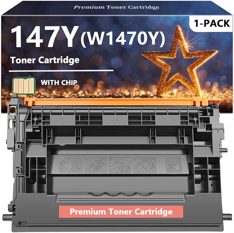 AZNITH 147Y W1470Y Toner Cartridge Compatible for HP 147Y W1470Y Toner Cartridge, for HP Laserjet Enterprise M610dn M611dn M611x M612dn Printers, 1 Pack - Product Image
