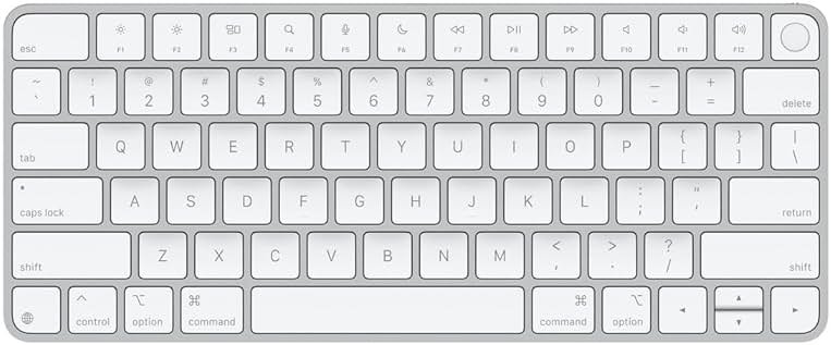 Apple Magic Keyboard with Touch ID for Mac Models with Apple Silicon - US English ​​​​​​​, Bluetooth - Product Image