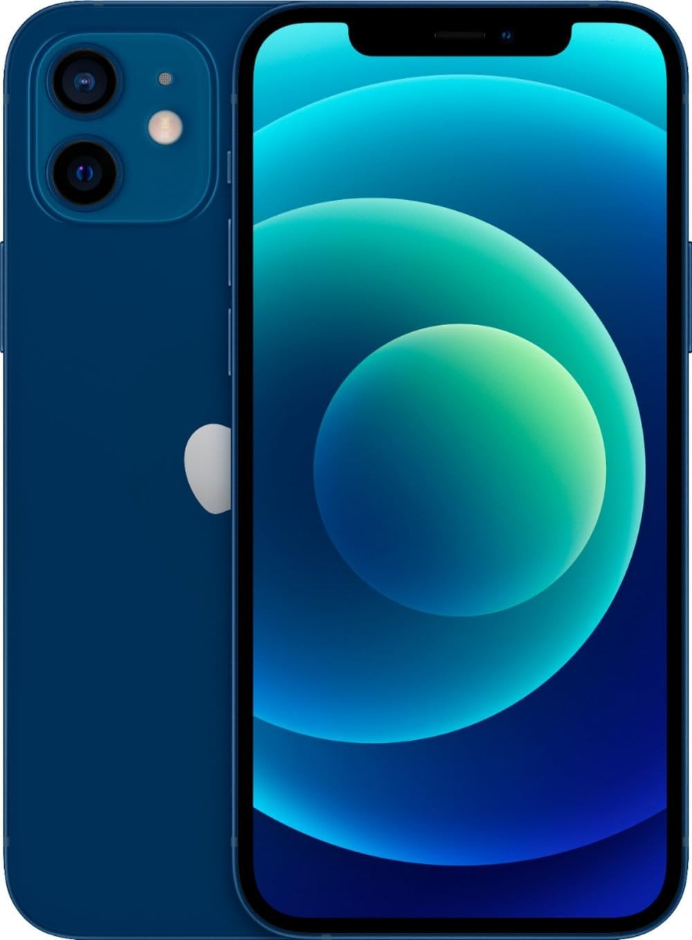 Apple iPhone 12, 256GB, Blue for Cricket Wireless (Renewed) - Product Image
