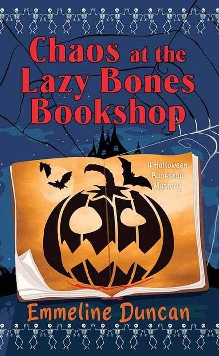 Chaos at the Lazy Bones Bookshop: A Halloween Bookshop Mystery - Product Image