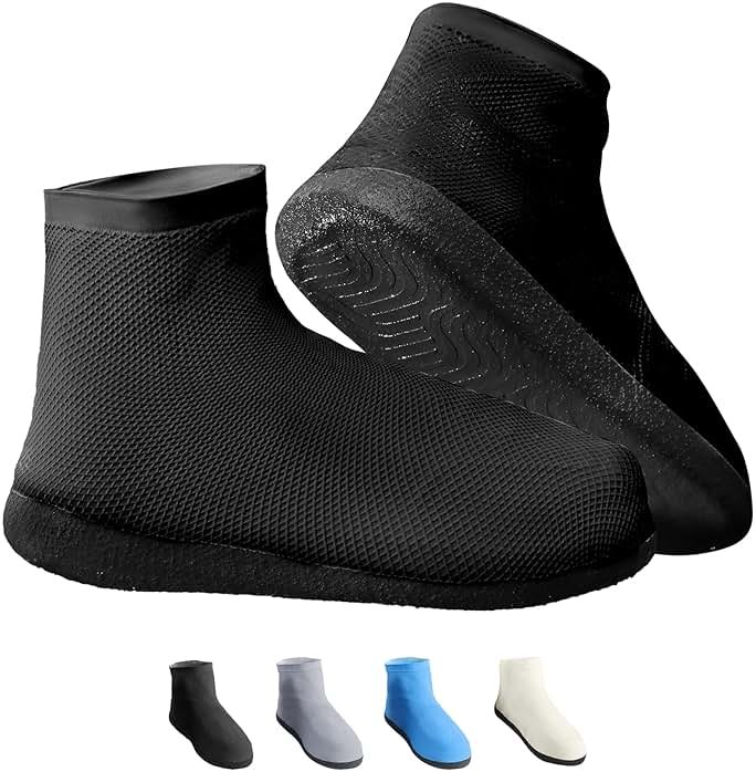 Galashield Rain Shoe Covers | Waterproof Shoe Covers for Men Women | Reusable Galoshes Overshoes - Product Image
