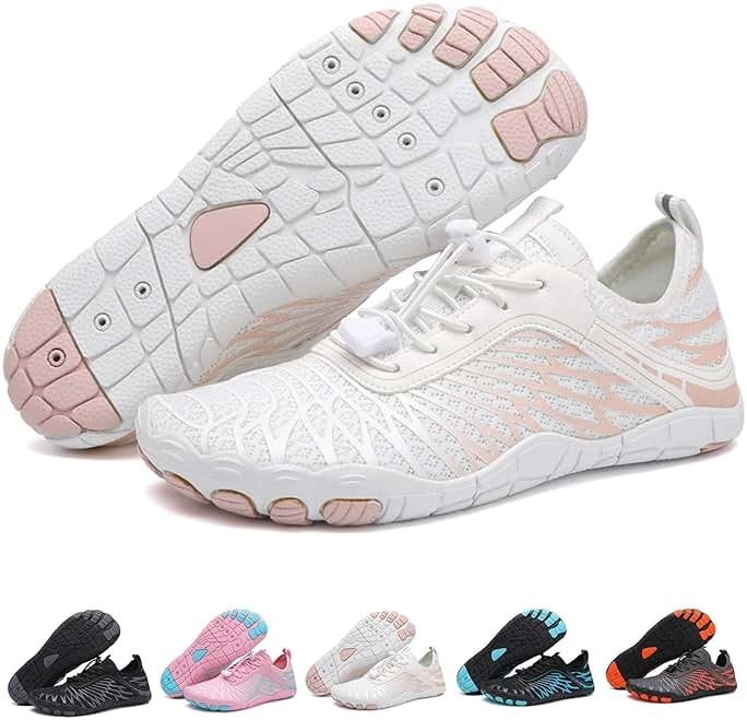 Barefoot Shoes for Women Men Neuropathy, Winter Barefoot Shoes Womens Wide Toe Non-Slip Boots - Product Image